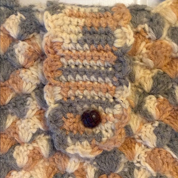 Vintage Handmade Crochet Purse Boho Grannycore - Picture 4 of 6